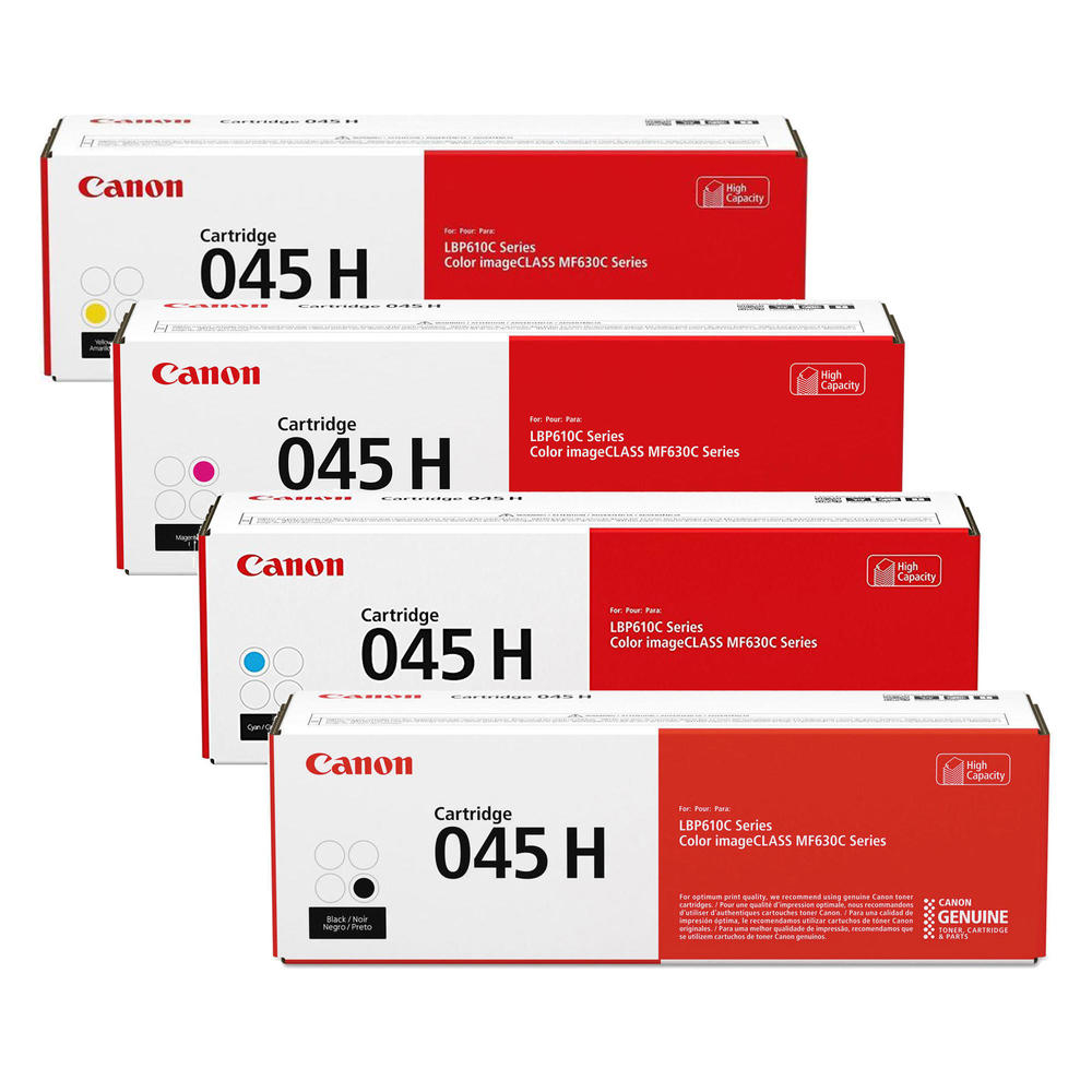 Canon 045 Toner Cartridge Set (BK,C,M,Y) | Toner Laser Cartridge (TLC)