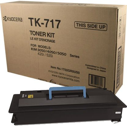 Cortar Continuación compañero Kyocera Mita TK-717 (TK717) Toner Cartridge Kit - Black - $98.99 | TLC