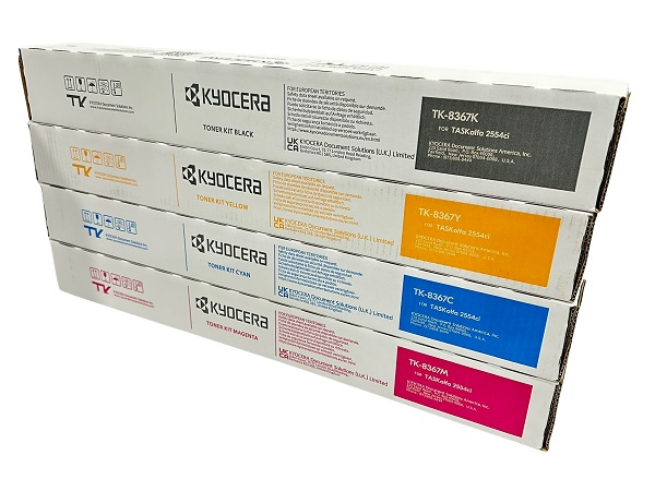 kin商品ページ Genuine Kyocera TK8367 Toner Cartridge Set (TK8367K, TK8367C