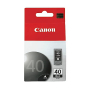 Canon PG-40 Ink Cartridge, 0615B002AA - Black (Genuine)