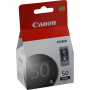 Canon Genuine OEM 0616B002 (PG50) PG-50 High Capacity Black Inkjet Cartridge (300 YLD)