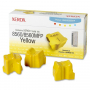 Xerox 108R00725 Solid Ink Stick, 3/Box - Yellow (Genuine)