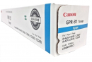 Canon Genuine OEM 2794B003 (GPR31) GPR-31 Cyan Toner Cartridge (27K YLD)