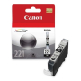 Canon Genuine OEM 2946B001 (CLI221) CLI-221 Black Ink Tank