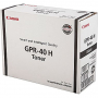 Canon GPR-40 (GPR40H) Toner Cartridge, 3482B005AA - Black (Original Canon Brand)