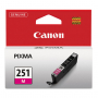 Canon Genuine OEM 6515B001 (CLI251) CLI-251 Magenta Inkjet Cartridge