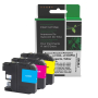 Clover Imaging Non-OEM New High Yield Cyan, Magenta, Yellow Ink Cartridges for Brother LC103XL 3-Pack