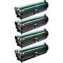 Compatible HP 307A Toner Cartridge Set (CE740A, CE741A, CE742A, CE743A)