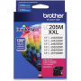 Genuine Brother LC205M Inkjet, Magenta 1.2K Extra High Yield