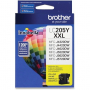 Genuine Brother LC205Y Inkjet, Yellow 1.2K Extra High Yield