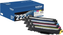 Genuine Brother TN223 Toner Cartridge Full Color Set (TN223BK, TN223C, TN223M, TN223Y)