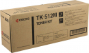 Genuine Kyocera Mita TK-512M (1T02F3CUS0) Toner Cartridge, Magenta 8K Yield