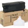 Kyocera Mita TK-67 Toner Kit - Black (Genuine)