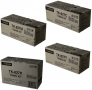 Kyocera Mita TK-827 Toner Cartridges, Full Set - BK,C,M,Y (Genuine)