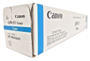 Genuine Canon GPR-51 (8517B003) Toner Cartridge, Cyan 21.5K Yield