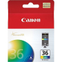 Canon Genuine OEM 1511B002 (CLI-36) CLI36 Photo Color Inkjet Cartridge