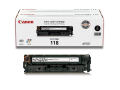 Genuine Canon 118 (2662B001AA) Toner Cartridge, Black 3.4K Yield