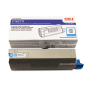 Okidata 44318603 Toner Cartridge - Cyan (Genuine)