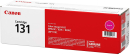 Original Canon 131 (6270B001AA) Toner Cartridge, Magenta 1.5K Yield