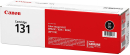 Original Canon 131 (6272B001AA) Toner Cartridge, Black 1.4K Yield