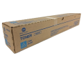 Genuine Konica Minolta TN221C (A8K3430) Toner Cartridge, Cyan 21K Yield