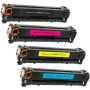 Canon 116 (CRG-116) Toner Cartridges, Full Set - BK,C,M,Y (Compatible)