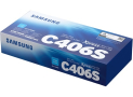 Samsung Genuine OEM CLTC406S (CLT-C406S) (ST988A) Cyan Toner Cartridge (1K YLD)