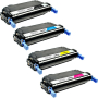 Compatible HP 645A Toner Pack Includes 1 Black C9730A, 1 Cyan C9731A, 1 Magenta C9733A and 1 Yellow C9732A - 4 Pack