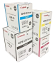 Canon Genuine OEM GPR-23 Toner Cartridges, Full Set (BK,C,M,Y)