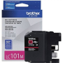 Brother Genuine OEM LC101M Standard Yield Magenta Ink Cartridge (300PG YLD)  
