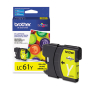 Brother Genuine OEM LC61Y Innobella Yellow Ink Cartridge (375 YLD)