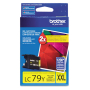 Brother LC79Y Ink Cartridge, Extra High Yield - Yellow (Genuine)