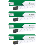 Lexmark Genuine OEM CS923 Toner Cartridge Set (76C0HC0, 76C0HK0, 76C0HM0, 76C0HY0)