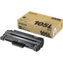 Samsung Genuine OEM MLT-D105L (SU770A) High Yield Black Toner Cartridge (2.5K YLD)