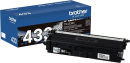 Brother Genuine OEM TN433BK High Yield Black Toner (4.5K YLD)