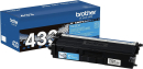 Brother Genuine OEM TN433C High Yield Cyan Toner (4K YLD)