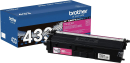 Brother Genuine OEM TN433M High Yield Magenta Toner (4K YLD)