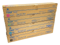 Konica Minolta Genuine OEM TN-512 Complete Toner Set (BK,C,M,Y)
