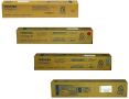 Toshiba Genuine OEM T-FC50 Toner Cartridges - Full Set (BK,C,M,Y)
