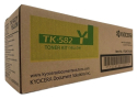 Kyocera Mita Genuine OEM TK582Y (TK-582Y / 1T02KTAUS0) Yellow Toner Cartridge (2.8K YLD)