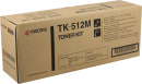 Kycoera Mita Genuine OEM TK512M (TK-512M) Magenta Laser Toner Cartridge (8K YLD)