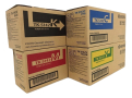 Kyocera Genuine OEM TK5142 (TK-5142) Full Set Toner Cartridges (BK,C,M,Y)