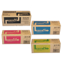 Kyocera TK-582 Toner Cartridges, Full Set - BK,C,M,Y (Genuine)