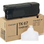 Kyocera Mita Genuine OEM TK67 (TK-67) Laser Toner Cartridge (20K YLD)