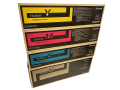 Genuine Kyocera TK-8707 (TK8707) Toner Cartridge Set (TK8707K, TK8707C, TK8707M, TK8707Y)