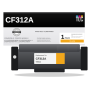 Compatible HP 826A (CF312A) Toner Cartridge, Yellow 31.5K Yield