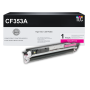 Compatible HP 130A (CF353A) Toner Cartridge, Magenta 1K Yield