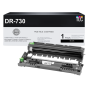 Compatible Brother DR730 (For TN770, TN760, TN730) Drum Unit, Black 12K Yield