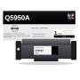 Compatible HP 643A (Q5950A) Toner Cartridge, Black 11K Yield