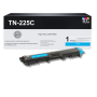 Compatible Brother TN225C (TN-225C) High Yield Cyan Toner Cartridge (2.2K YLD)
